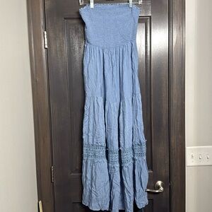 Cupshe Blue Midi Dress